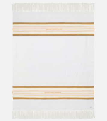 Striped cotton blanket | Burberry