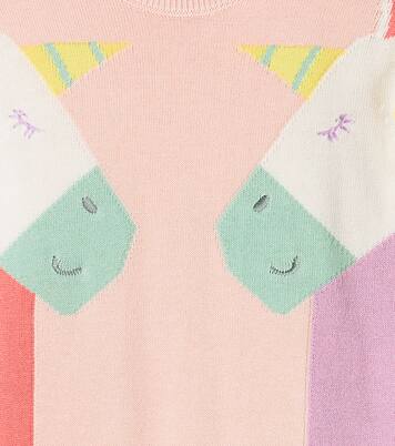 Embroidered cotton sweatshirt | Stella McCartney Kids