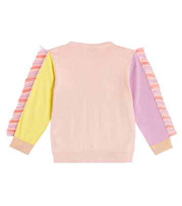 Embroidered cotton sweatshirt | Stella McCartney Kids