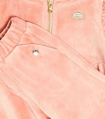 Baby cotton-blend velvet tracksuit | Tartine et Chocolat