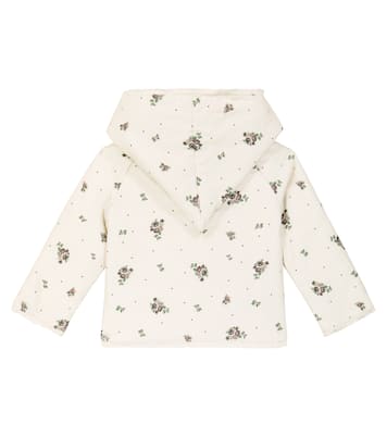 Baby Camille floral corduroy jacket | C'era Una Volta