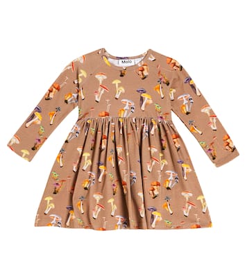 Baby Charmaine printed cotton-blend dress | Molo