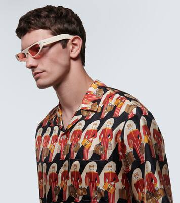 Eckige Sonnenbrille | Gucci
