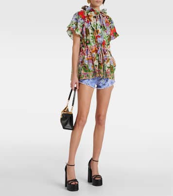 Bedruckte Bluse aus Baumwolle | Etro