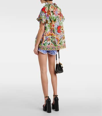 Bedruckte Bluse aus Baumwolle | Etro