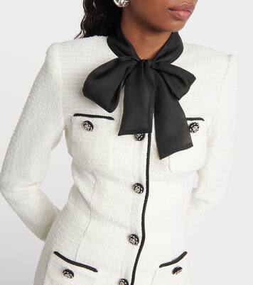 Minikleid aus Bouclé | Self-Portrait