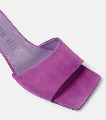 Pantoletten Cheope 60 aus Veloursleder | The Attico