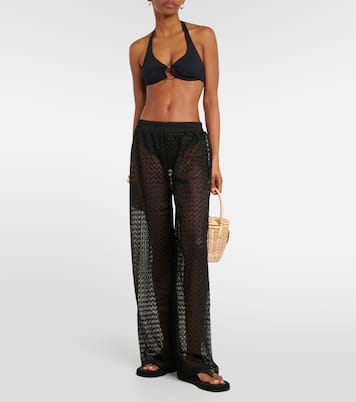 Pantalon ample Sienna en crochet | Melissa Odabash