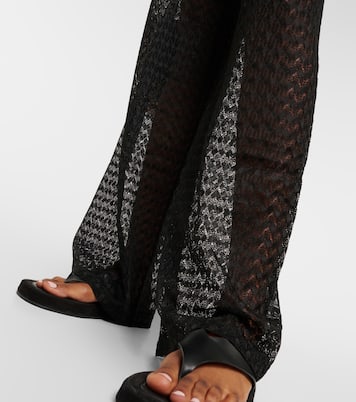 Pantalon ample Sienna en crochet | Melissa Odabash