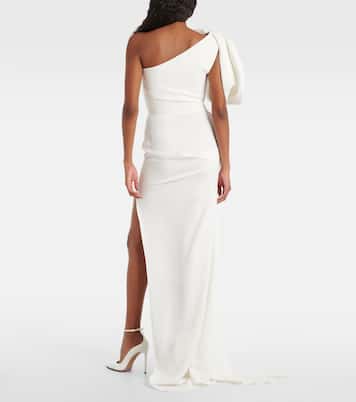 Robe longue asymétrique Darkness | Maticevski