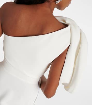 Robe longue asymétrique Darkness | Maticevski