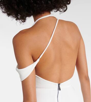 Robe asymétrique Dossier en crêpe | Maticevski