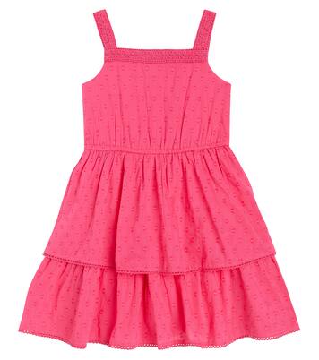 Besticktes Kleid aus Baumwolle mit Spitze | Scotch & Soda Kids