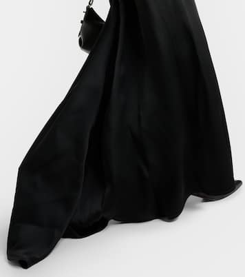 Maxirock aus Satin | Brunello Cucinelli