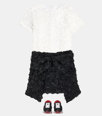 Gonna con applicazioni floreali | Caroline Bosmans