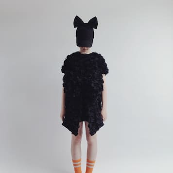 Gonna con applicazioni floreali | Caroline Bosmans