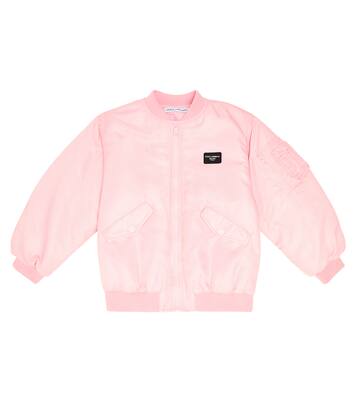 Logo bomber jacket | Dolce&Gabbana Kids