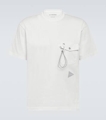 T-Shirt Pocket T aus Jersey | And Wander