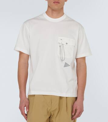 T-Shirt Pocket T aus Jersey | And Wander