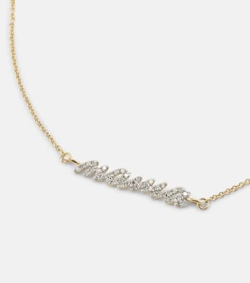 Armband Hey Mama aus 10kt Gelbgold mit Diamanten | Stone and Strand