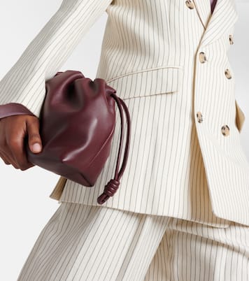 Blazer in cotone e lino a righe | Frame