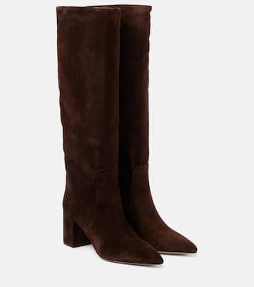 Anja 70 suede knee-high boots | Paris Texas