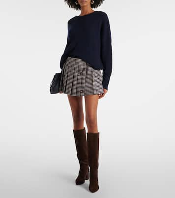 Anja 70 suede knee-high boots | Paris Texas
