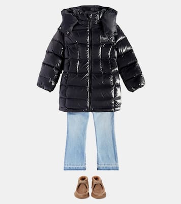 Down-paneled coat | Dolce&Gabbana Kids