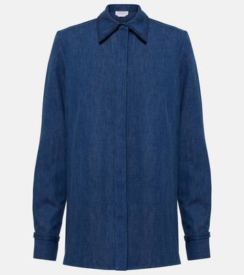 Hemd Cruz aus Baumwolle und Leinen | Gabriela Hearst