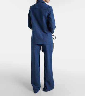 Hemd Cruz aus Baumwolle und Leinen | Gabriela Hearst