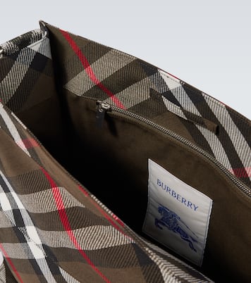 Burberry Check Medium tote bag | Burberry