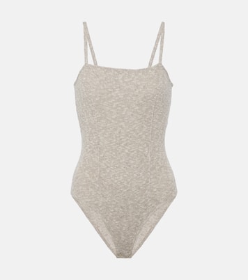 Knitted linen and cotton bodysuit | Magda Butrym