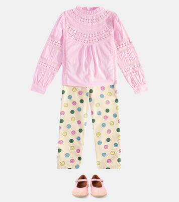 Broderie anglaise cotton blouse | The New Society