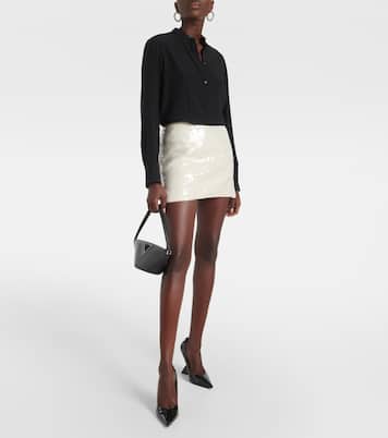 Minirock mit Pailletten | Rotate