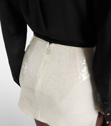 Minirock mit Pailletten | Rotate