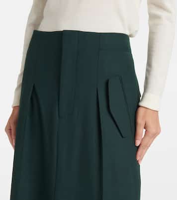 Asymmetric maxi skirt | Victoria Beckham