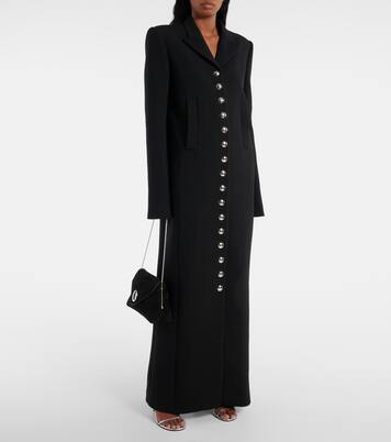 Schultertasche Bobbi aus Veloursleder | Khaite