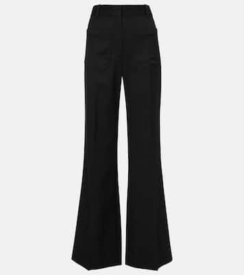 Pantalones anchos Alina de tiro alto | Victoria Beckham