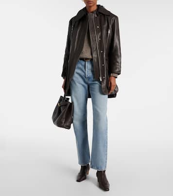 High-Rise Straight Jeans 90’s Pinch Waist | Agolde