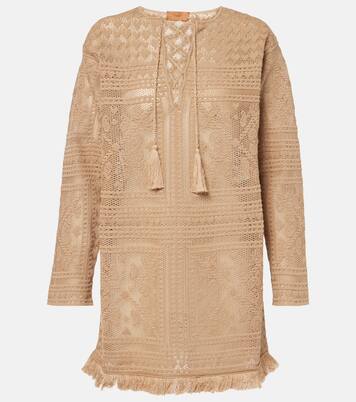 Kiss By The Book lace minidress | Alanui