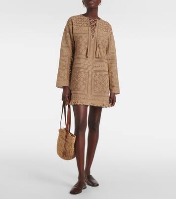 Kiss By The Book lace minidress | Alanui