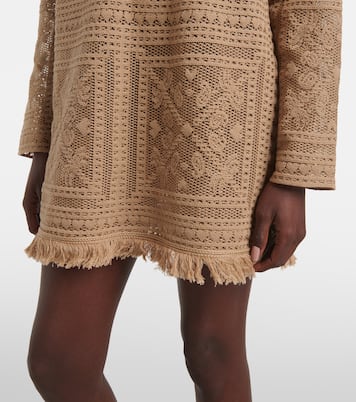 Kiss By The Book lace minidress | Alanui