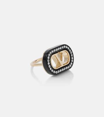 VLogo embellished ring | Valentino