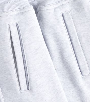 Cotton-blend Bermuda shorts | Brunello Cucinelli Kids