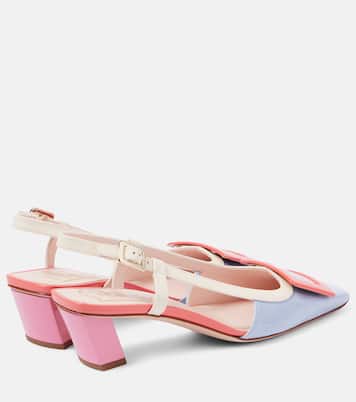 Belle Vivier patent leather slingback pumps | Roger Vivier
