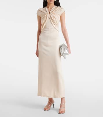 Robe longue Tova en crêpe | Tove