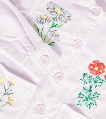 Embroidered cotton jacket | Stella McCartney Kids
