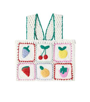 Crochet cotton top | Stella McCartney Kids