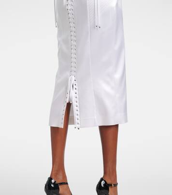 Midikleid aus Satin | Dolce&Gabbana