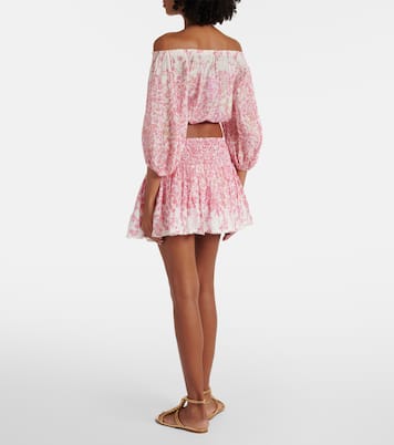 Cropped-Top Bova aus einem Baumwollgemisch | Poupette St Barth